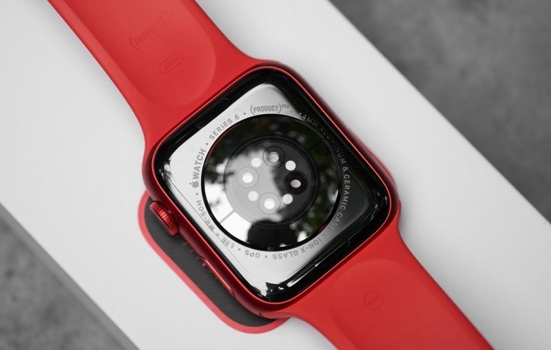 Apple Watch Series 6 40mm (4G) Viền Nhôm Bạc / Dây Cao Su Trắng - Chính hãng VN/A - Ảnh 2