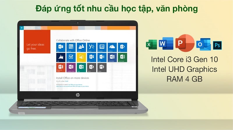 Laptop HP 240 G8 i3/4GB/256GB/Win10 - Phân Phối Chính Hãng - Ảnh 4