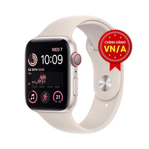 Apple Watch SE 2022 (LTE) Viền nhôm dây cao - Chính hãng VN/A