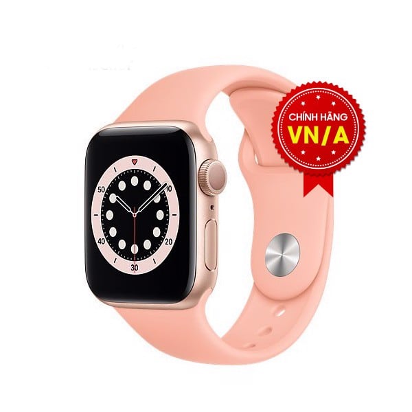 Apple Watch Series 6 44mm (GPS) Viền Nhôm Xanh / Dây Cao Su Xanh - Chính hãng VN/A